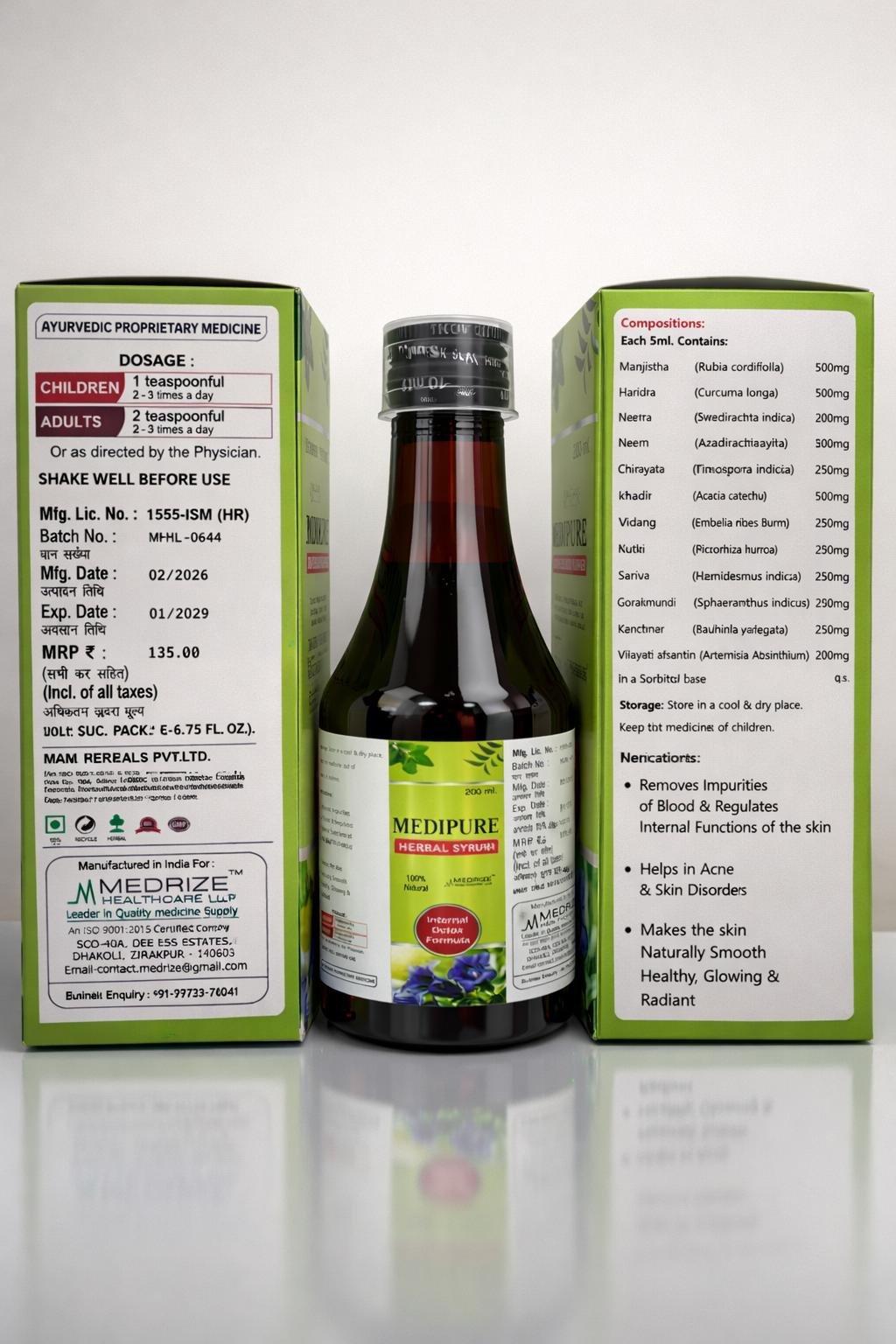 Medipure blood purifier Syrup