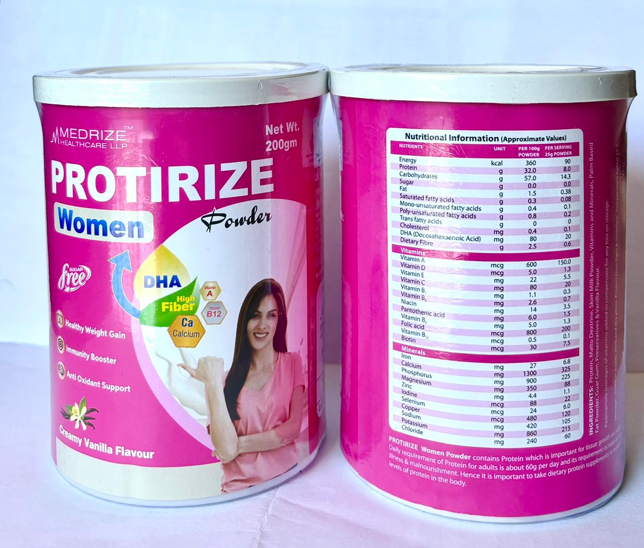 Protirize women protein powder