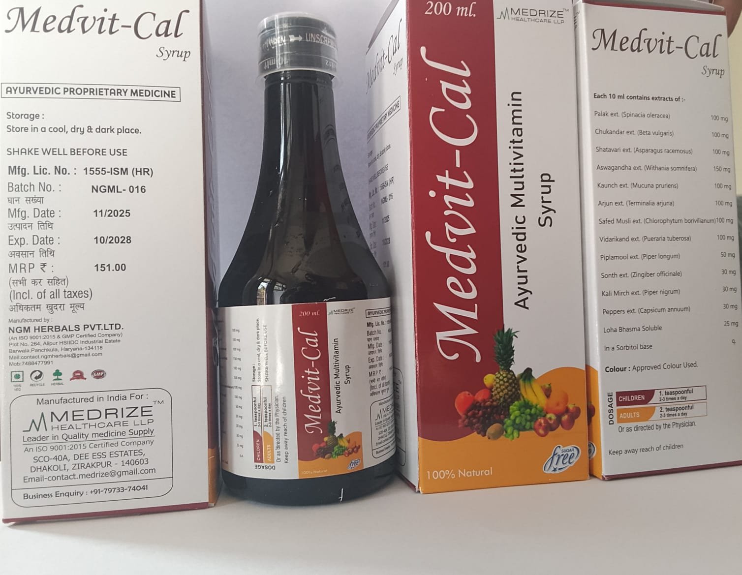 Medvit-Cal Syrup